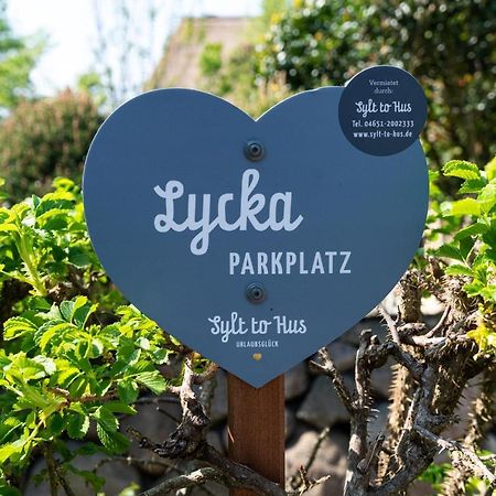 Appartement Lycka Keitum Exterior photo